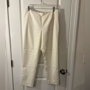Charter Club Cream Women's Trousers